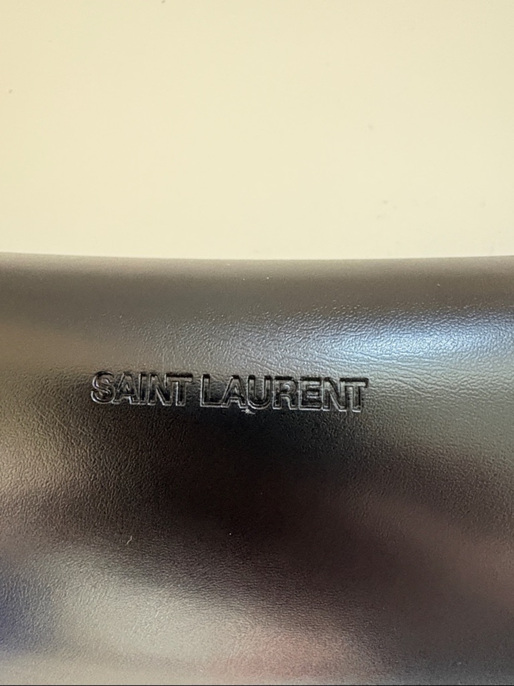 NWT [Saint Laurent] SL 571 Square Brown/Black Tortoise Acetate Luxury Sunglasses - Picture 10 of 12